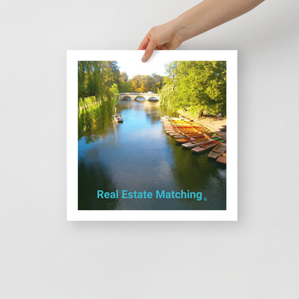 Beautiful Nature Poster with realestatematching without key Logo