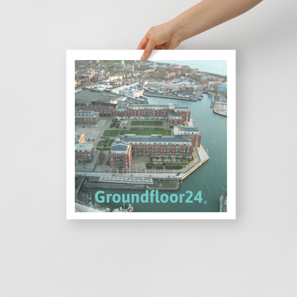 Nice City Poster with Groundfloor24 without House Logo