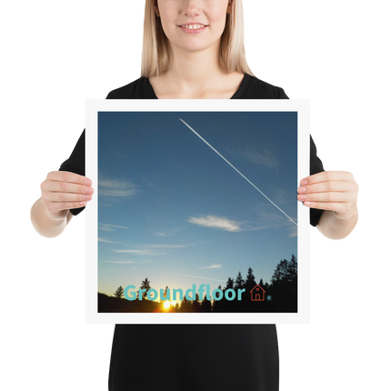 Attractive Sinari Poster with Groundfloor with House Logo