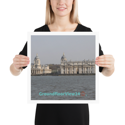 Riverside Beauty Poster with groundfloorview24 with House Logo