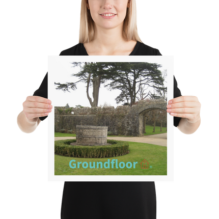 Nature's Wonders Poster with Groundfloor with House Logo