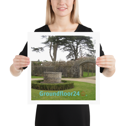 Nature's Wonders Poster with Groundfloor24 with House Logo