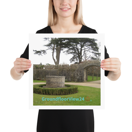 Nature's Wonders Poster with groundfloorview24 with House Logo