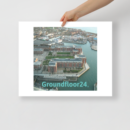 Nice City Poster with Groundfloor24 without House Logo
