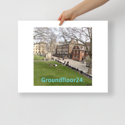 Beutiful Park Poster with Groundfloor24 without House Logo