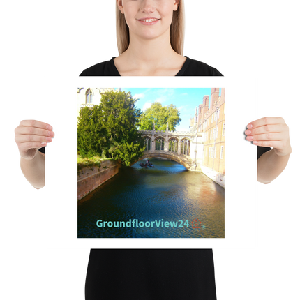 Beutiful Canel Poster with groundfloorview24 with House Logo