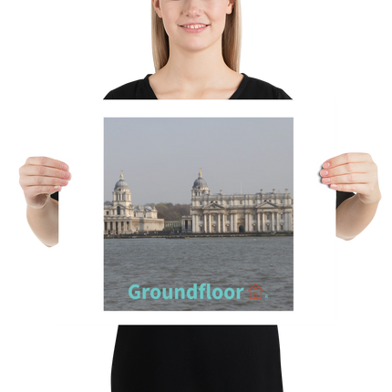 Riverside Beauty Poster with Groundfloor with House Logo