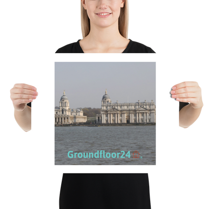 Riverside Beauty Poster with Groundfloor24 with House Logo