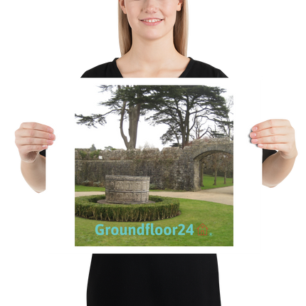 Nature's Wonders Poster with Groundfloor24 with House Logo