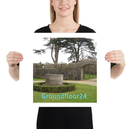 Nature's Wonders Poster with Groundfloor24 without House Logo