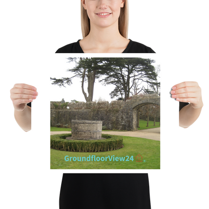 Nature's Wonders Poster with groundfloorview24 with House Logo