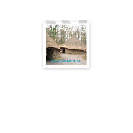Village Charm Poster with realestatematching without key Logo
