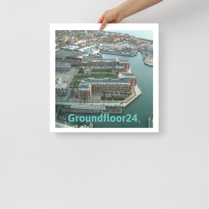 Nice City Poster with Groundfloor24 without House Logo