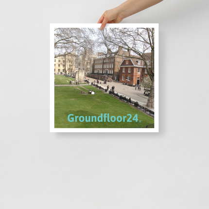 Beutiful Park Poster with Groundfloor24 without House Logo