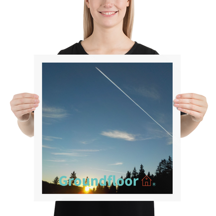 Attractive Sinari Poster with Groundfloor with House Logo