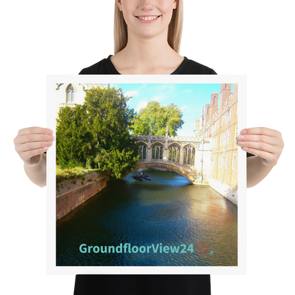 Beutiful Canel Poster with groundfloorview24 with House Logo