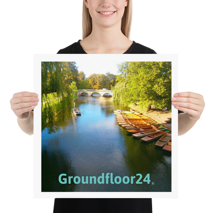 Beautiful Nature Poster with Groundfloor24 without House Logo