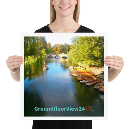 Beautiful Nature Poster with groundfloorview24 with House Logo