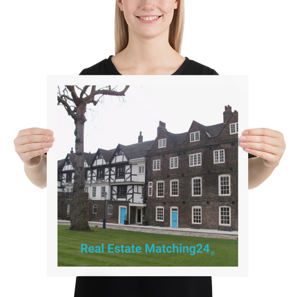 Beutiful Palace Poster with realestatematching24 without key Logo
