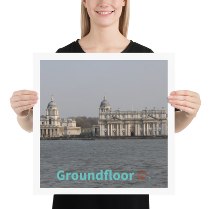 Riverside Beauty Poster with Groundfloor with House Logo