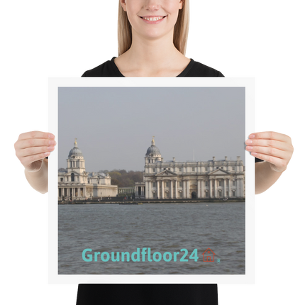 Riverside Beauty Poster with Groundfloor24 with House Logo
