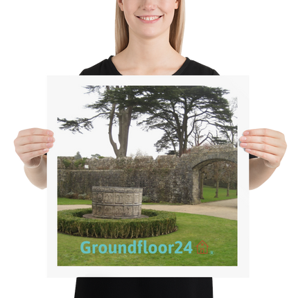 Nature's Wonders Poster with Groundfloor24 with House Logo