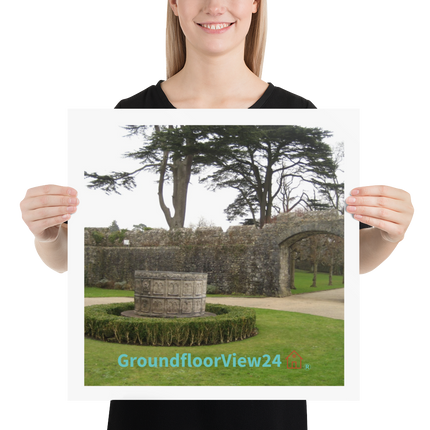 Nature's Wonders Poster with groundfloorview24 with House Logo