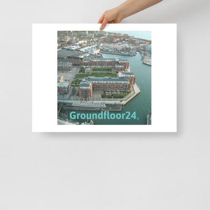 Nice City Poster with Groundfloor24 without House Logo