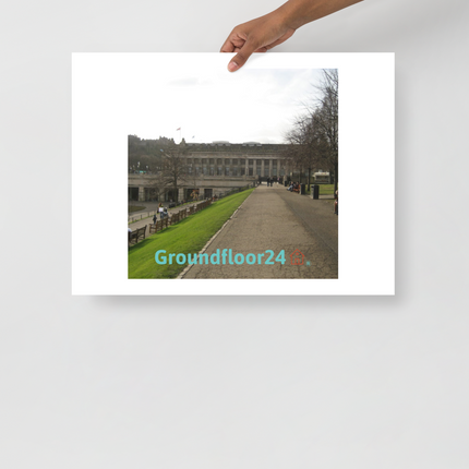 Majestic Palace Poster with Groundfloor24 with House Logo
