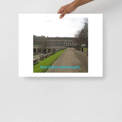 Majestic Palace Poster with realestatematching24 without key Logo