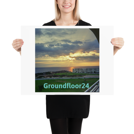 Natural View Poster with Groundfloor24 without House Logo