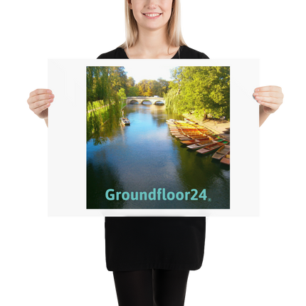 Beautiful Nature Poster with Groundfloor24 without House Logo