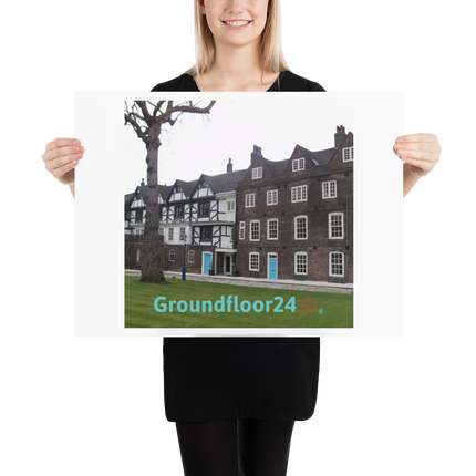Beutiful Palace Poster with Groundfloor24 with House Logo