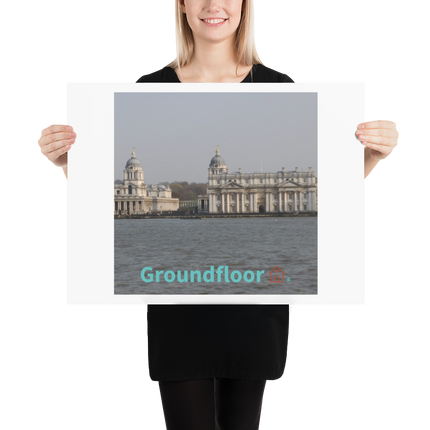 Riverside Beauty Poster with Groundfloor with House Logo