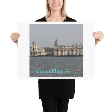 Riverside Beauty Poster with Groundfloor24 with House Logo
