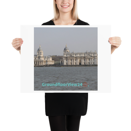 Riverside Beauty Poster with groundfloorview24 with House Logo