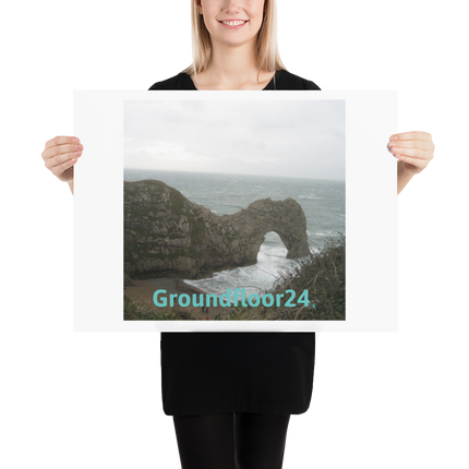 Coastal Escape Poster with Groundfloor24 without House Logo
