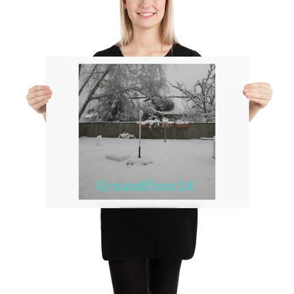 Winter Wonderland Poster with Groundfloor24 without House Logo