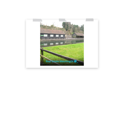 Lakeside Serenity Poster with realestatematching24 with key Logo