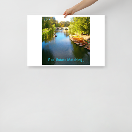 Beautiful Nature Poster with realestatematching without key Logo