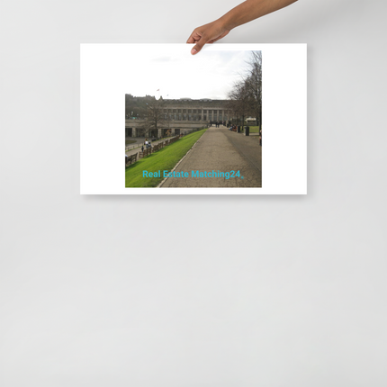 Majestic Palace Poster with realestatematching24 without key Logo