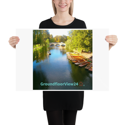 Beautiful Nature Poster with groundfloorview24 with House Logo
