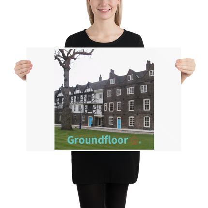 Beutiful Palace Poster with Groundfloor with House Logo