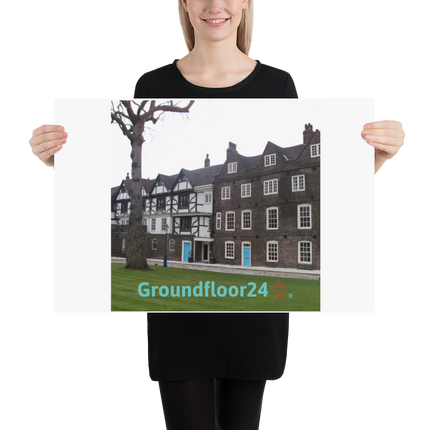Beutiful Palace Poster with Groundfloor24 with House Logo