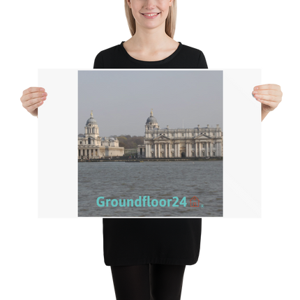 Riverside Beauty Poster with Groundfloor24 with House Logo
