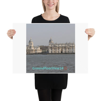 Riverside Beauty Poster with groundfloorview24 with House Logo