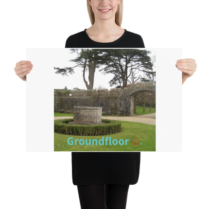 Nature's Wonders Poster with Groundfloor with House Logo