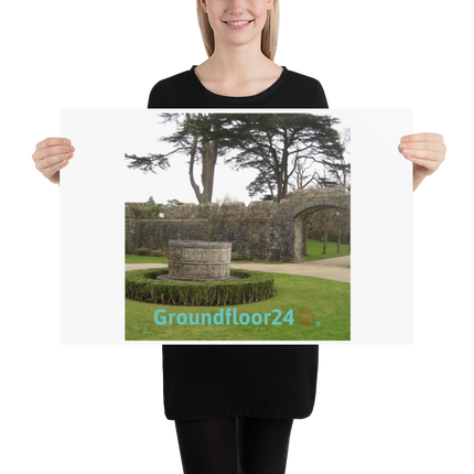 Nature's Wonders Poster with Groundfloor24 with House Logo