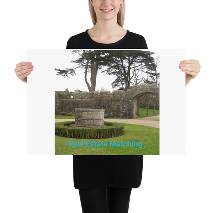 Nature's Wonders Poster with realestatematching without key Logo