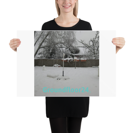 Winter Wonderland Poster with Groundfloor24 without House Logo